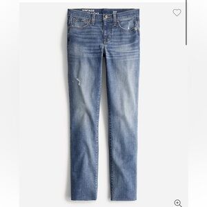NWT J. Crew Women's Slim Straight Leg Jeans in Blue